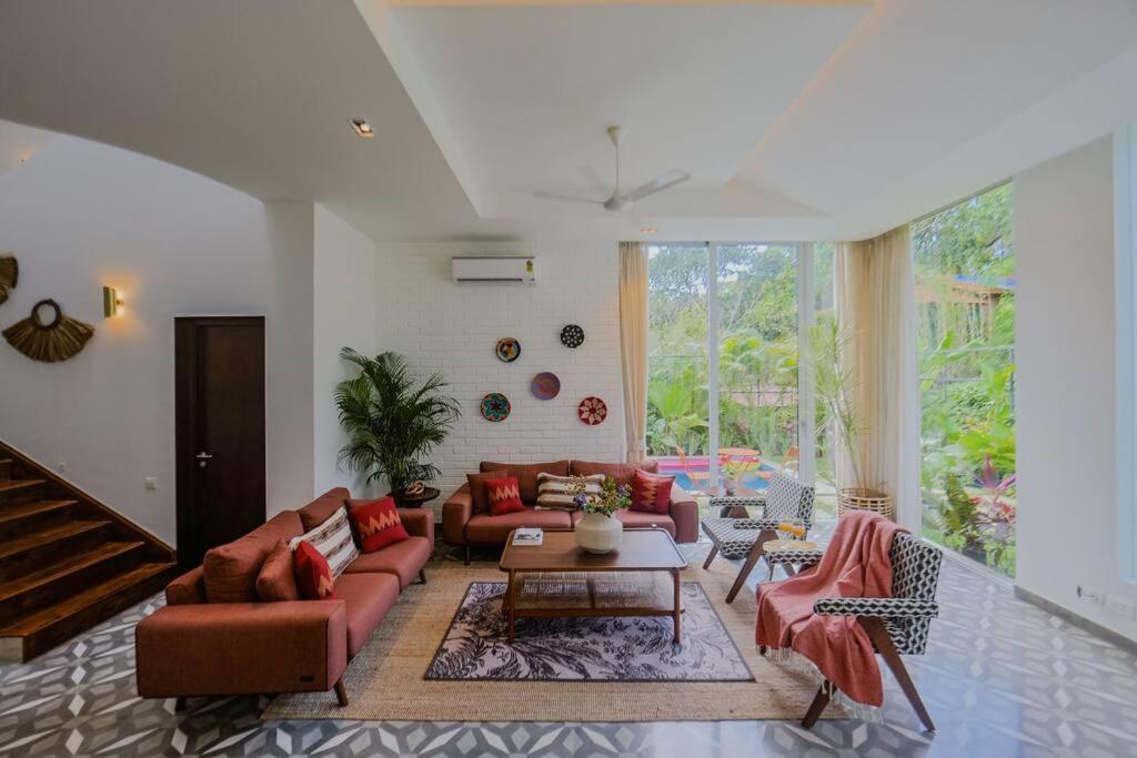 Presidential Luxury Villa Anjuna With Pvt Pool & Bathtub, Most Prime Location Εξωτερικό φωτογραφία